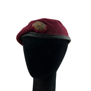 British Army Beret w/ Patch - Royal Logistics Corps - Small / Medium