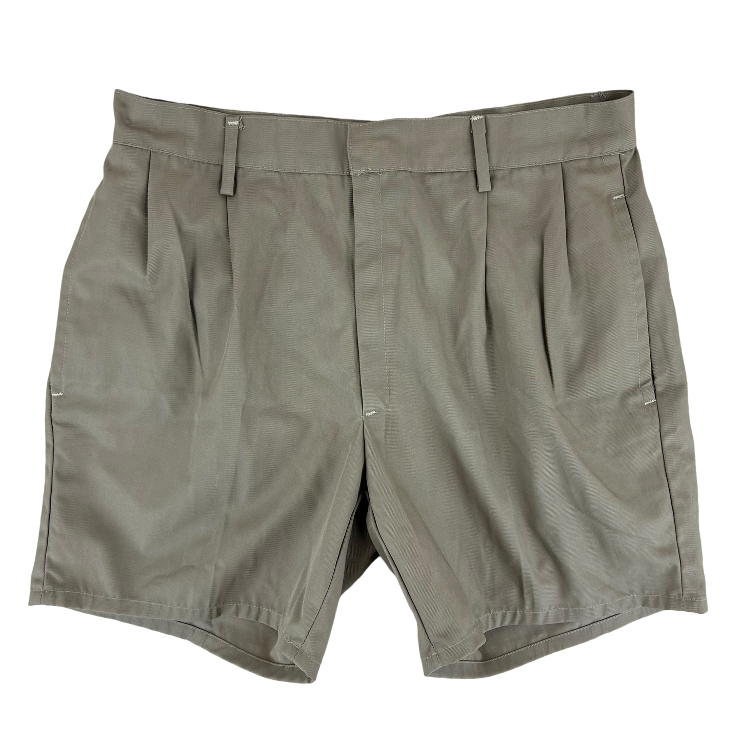 Italian Army Vintage Stone Chino Shorts - W32 L16