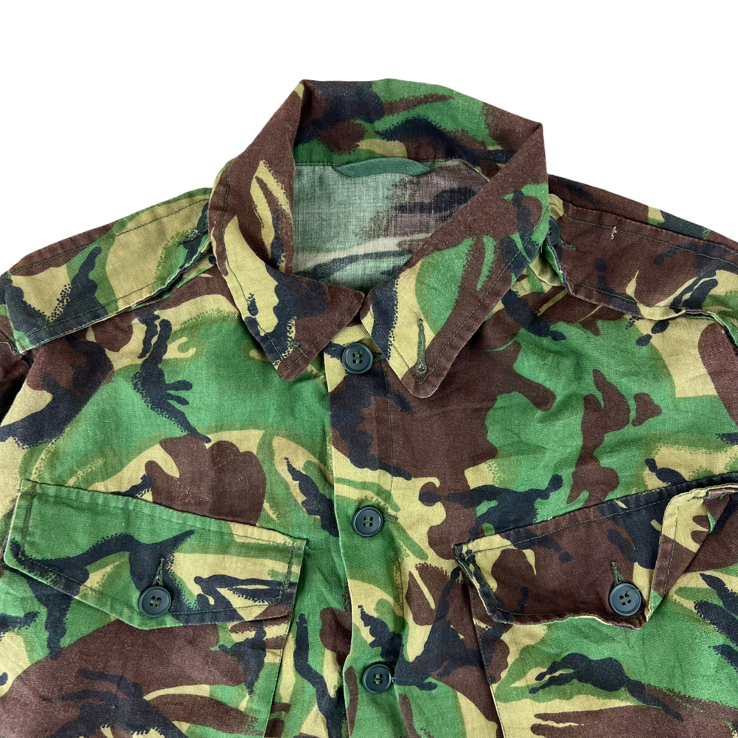 British Army 80's DPM Camo No.9 Dress Tropical Combat Jacket - Large 180/104