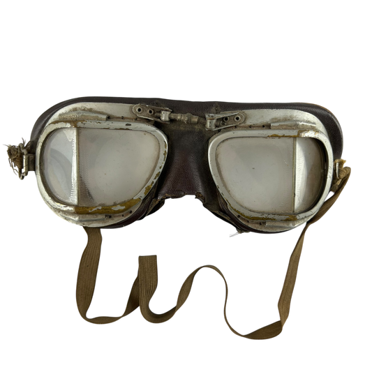 British RAF 60s Stadium Flying Goggles