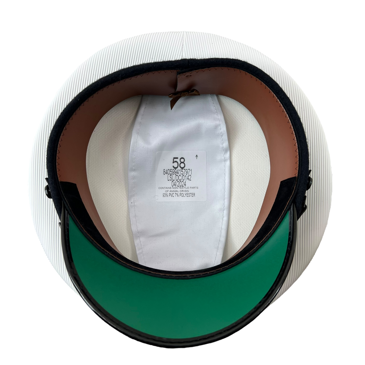 British Royal Navy Officer's Peaked Dress Cap - Medium 58cm