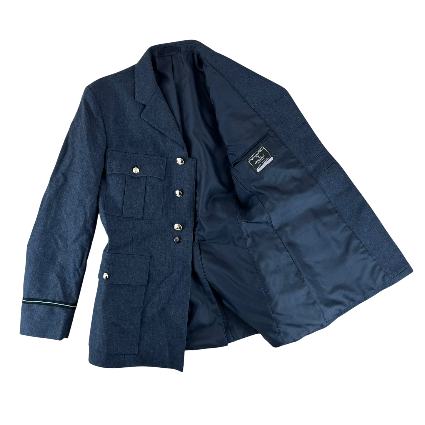 British Royal Air Force No. 1 Dress Jacket w/ Belt - Medium