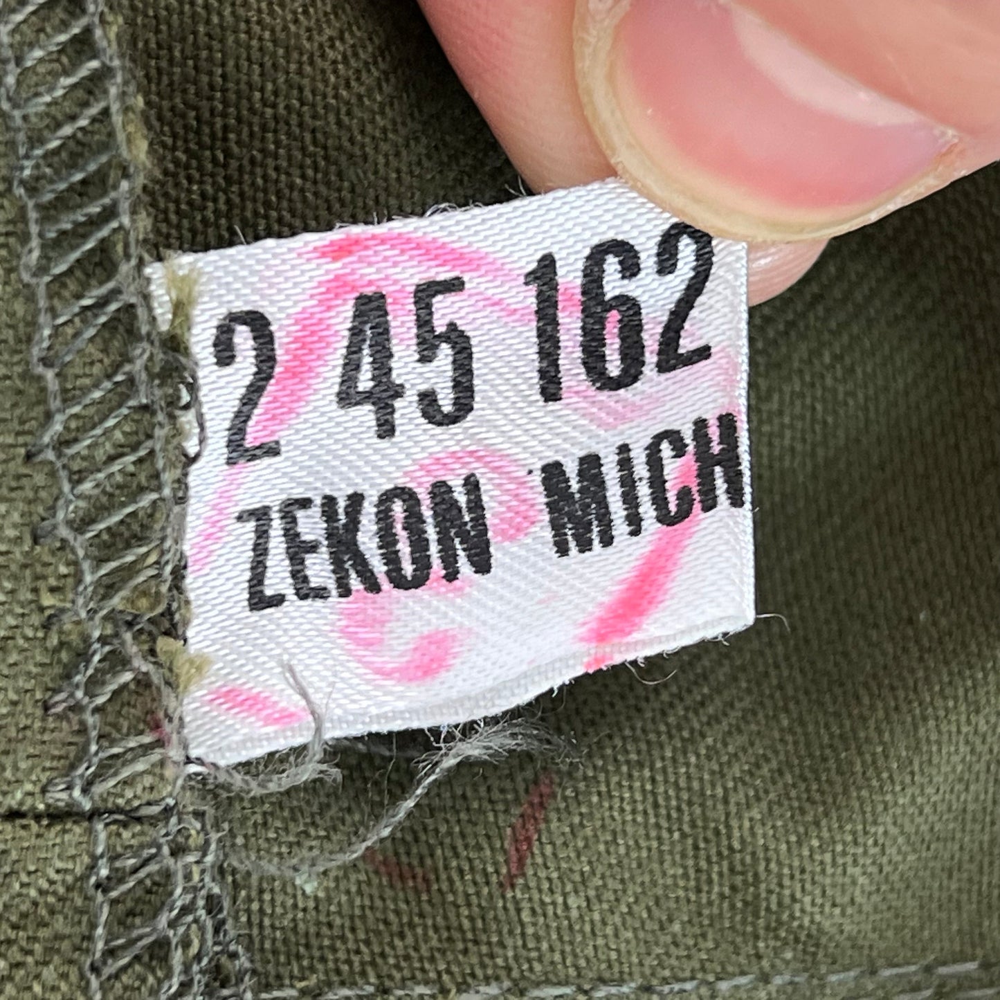 Czechoslovak Army M85 Women's Olive Green Trousers - W28 L30.5
