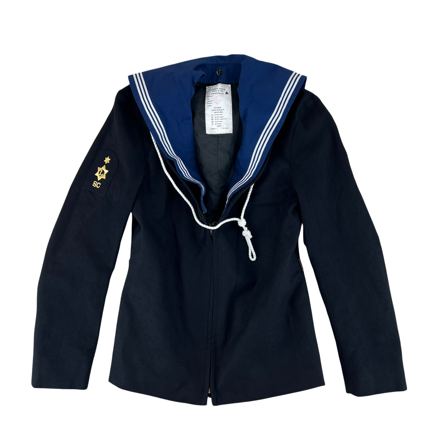 British Royal Navy Class II Jumper Sailor's Top - Large 104R
