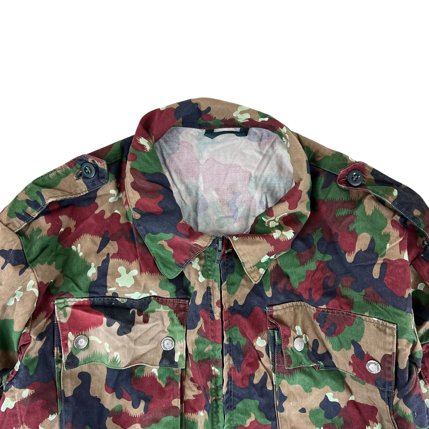 Swiss Army TAZ83 Alpenflage Camouflage Field Shirt - Large
