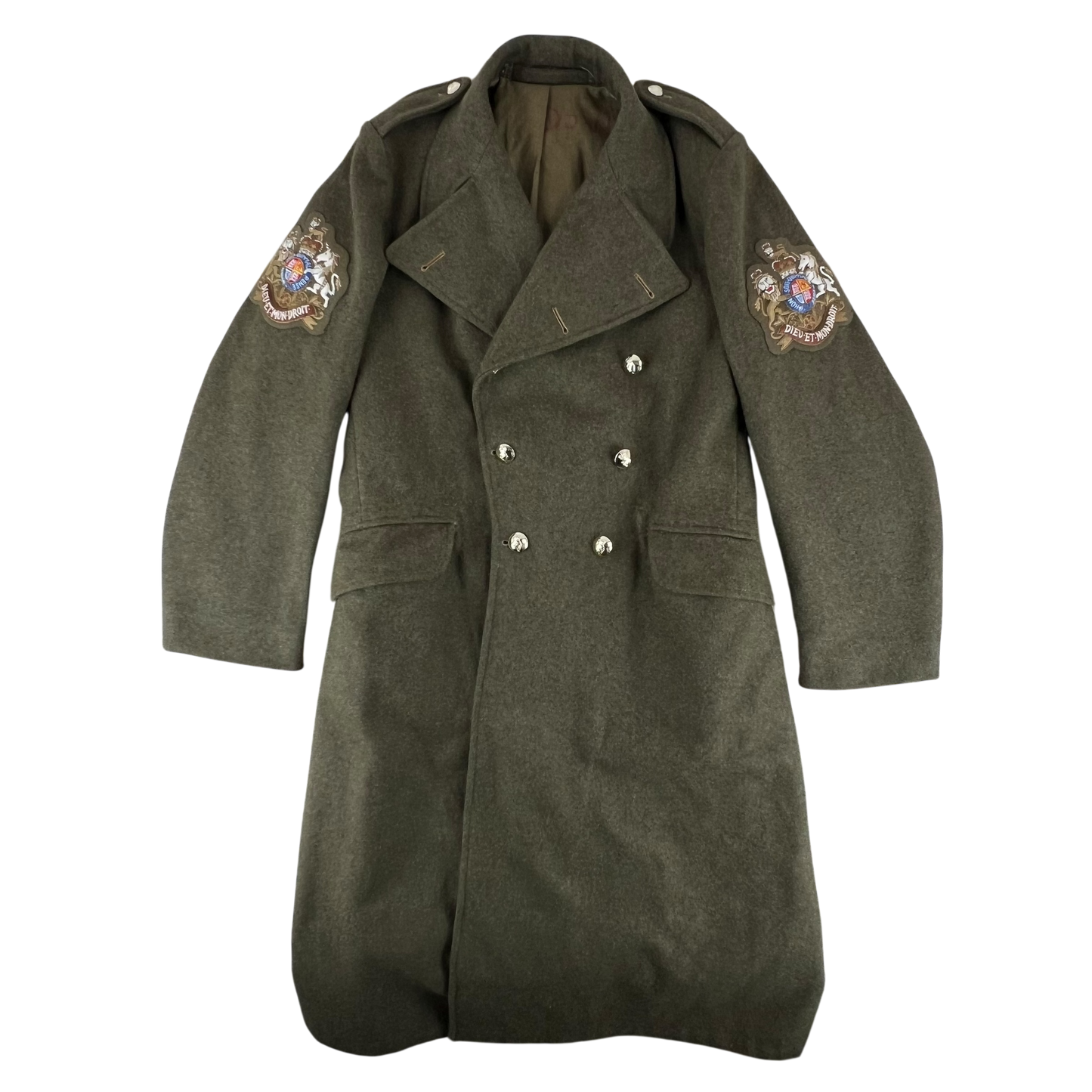 British Army 1951 Pattern Dismounted Greatcoat - Irish Guards - Large SIZE 11