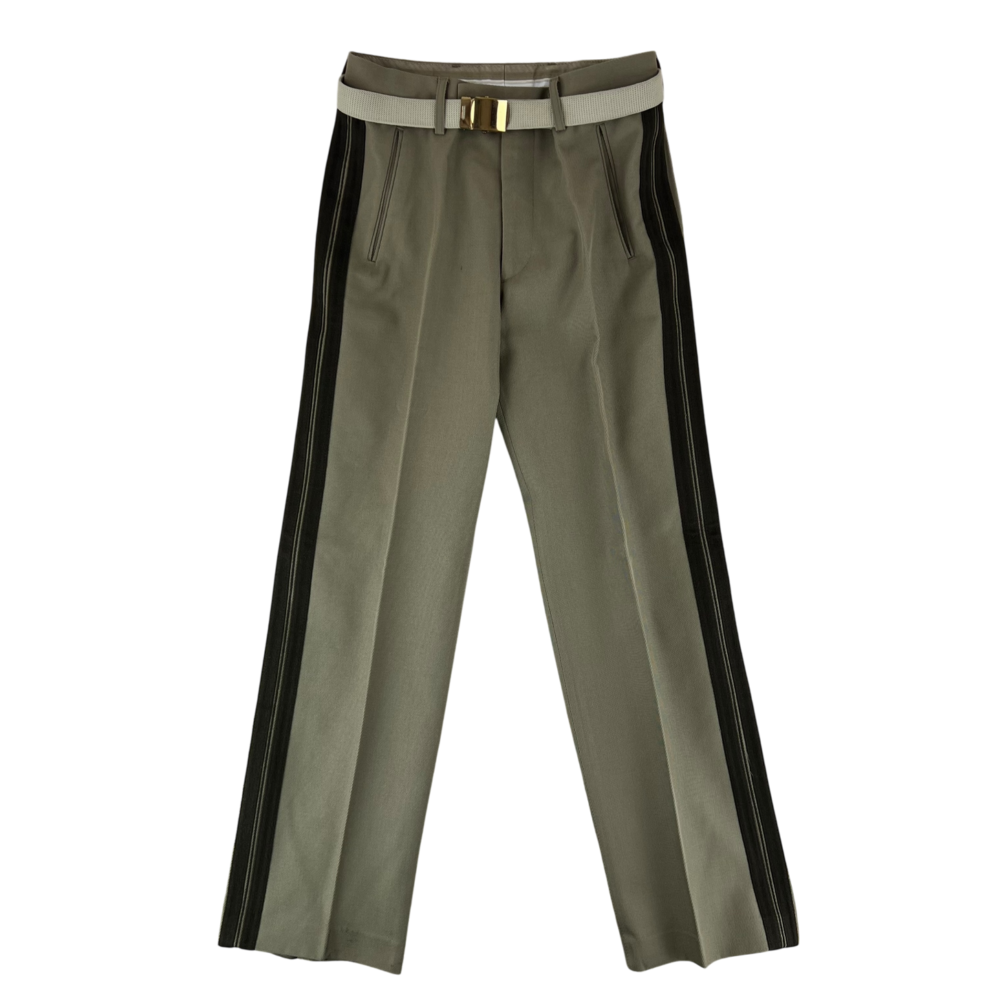 French Army Piped Dress Trousers - W30 L32.5