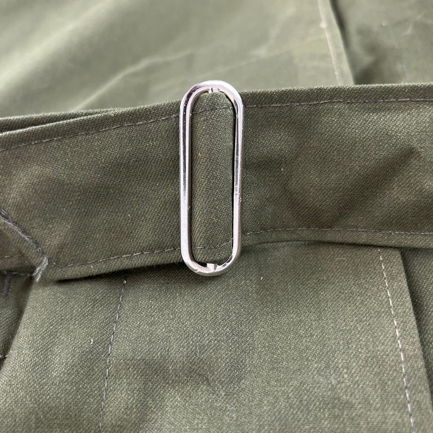 Czechoslovak Army M85 Field Parka w/ Belt Olive Green - X Large