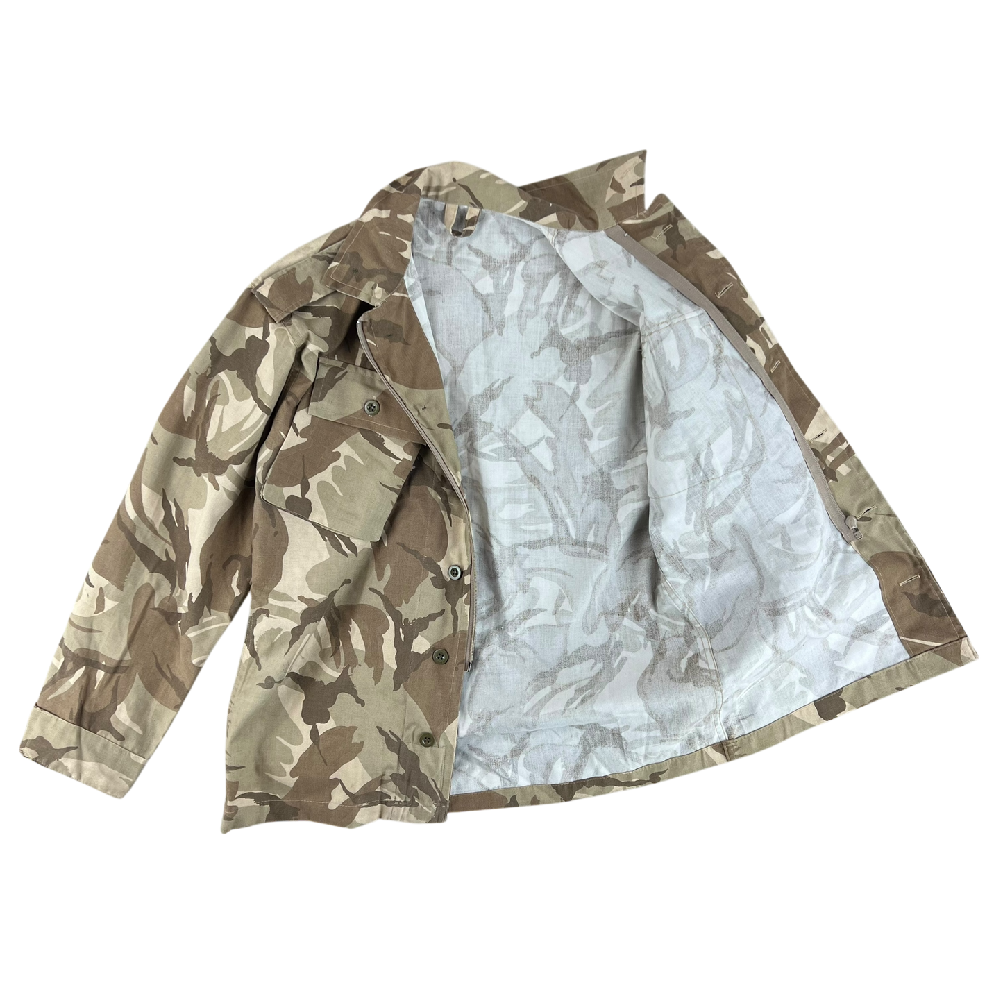 Iraqi Army 80s Desert DPM Camouflage Combat Shirt Jacket - Medium 170/96