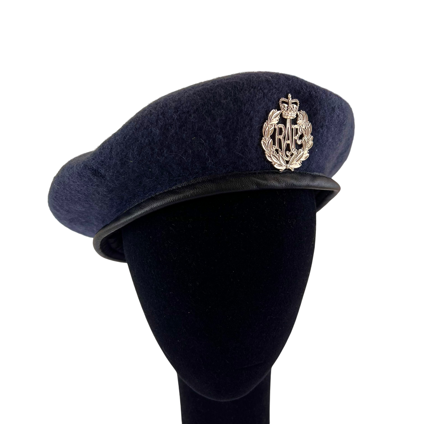 British Royal Air Force RAF Beret w/ Badge - 57cm