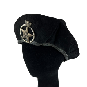Italian Army Black Fregio Reparti Autonomi Beret - 56