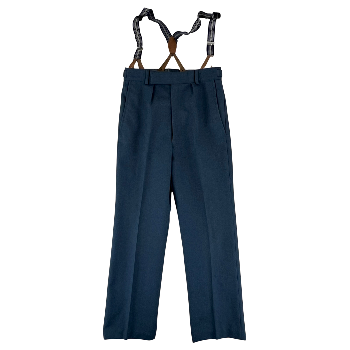 British Royal Air Force 1980's 1972 Pattern Trousers w/ Suspenders - W30 L29