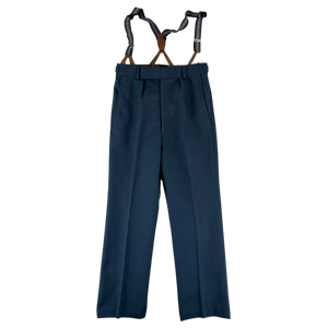 British Royal Air Force 1980's 1972 Pattern Trousers w/ Suspenders - W30 L29