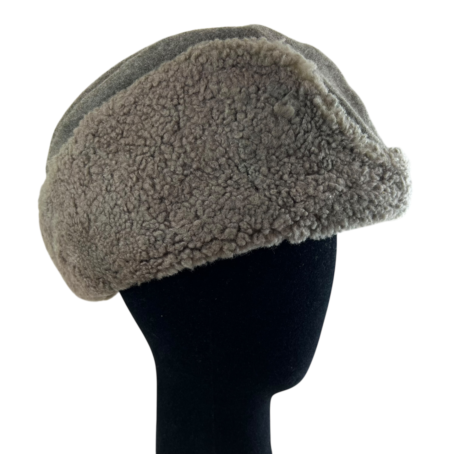 Swedish Army WW2 M43 Wool Ushanka Cap - Small 56cm