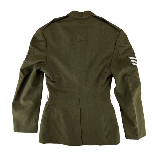 British Army 1980 Pattern No. 2 Olive Green Dress Jacket - Royal Signals - Medium 176/96