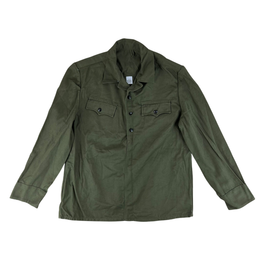 Bulgarian People's Army Olive Green Cossack Shirt - Large