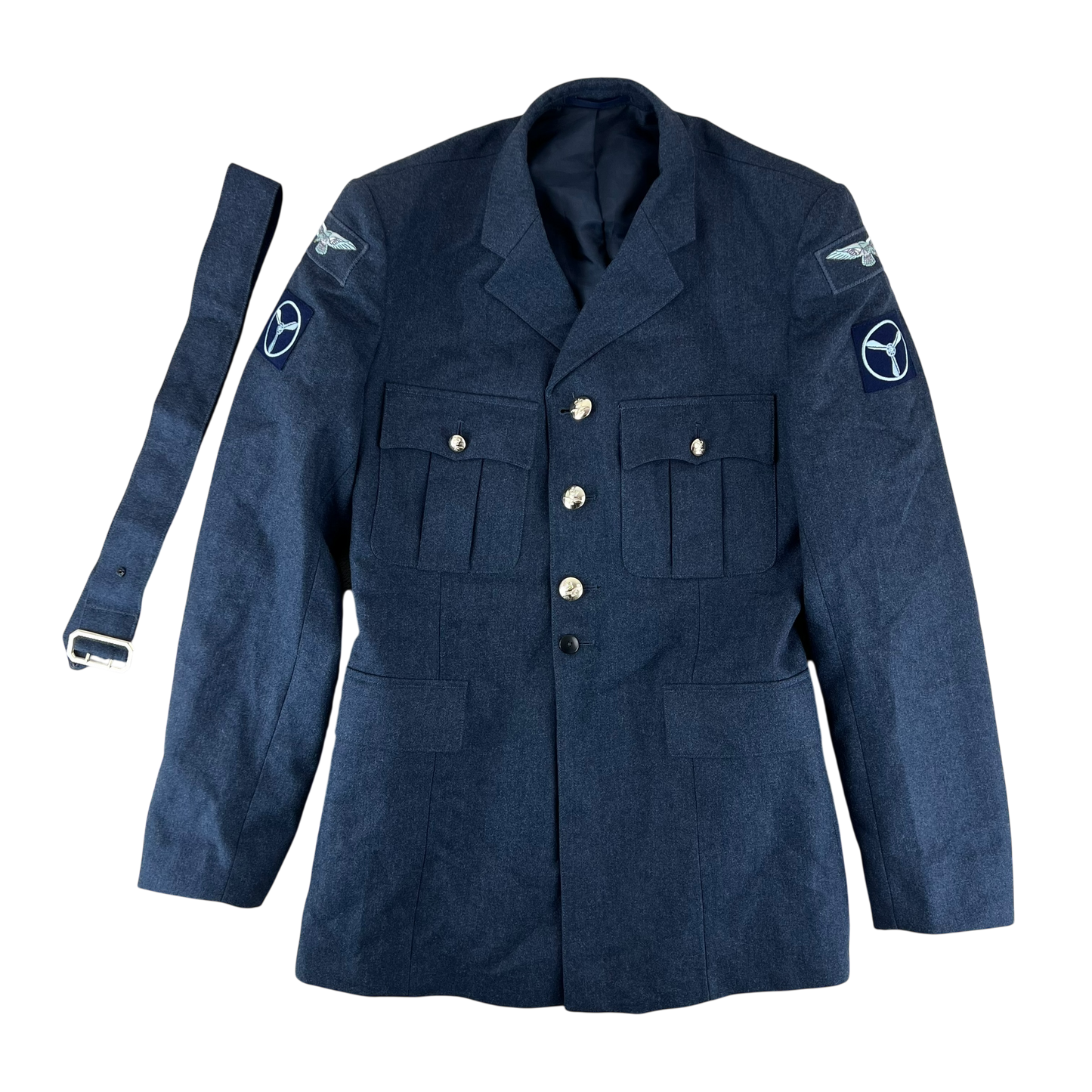 British Royal Air Force No. 1 O.A. Dress Jacket w/ Belt - Medium