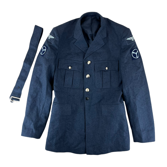 British Royal Air Force No. 1 O.A. Dress Jacket w/ Belt - Medium