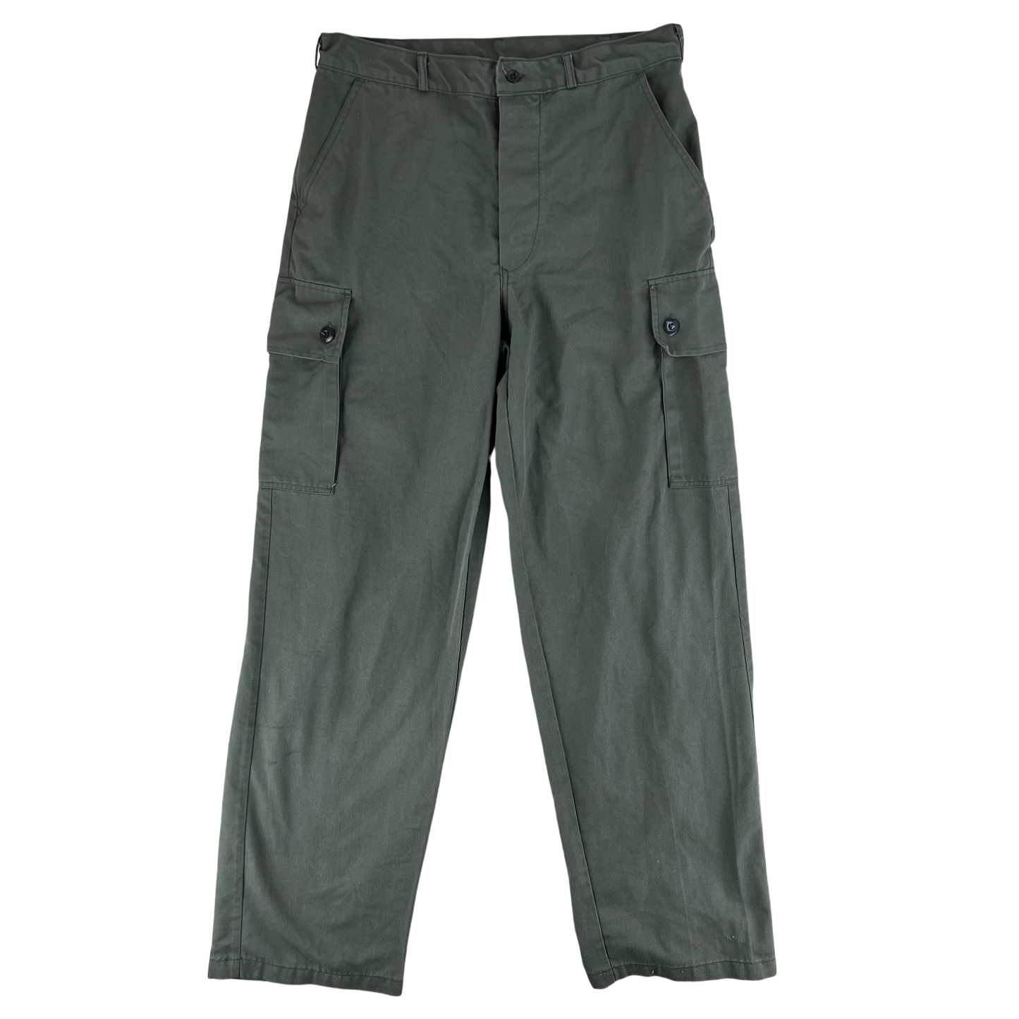Dutch Air Force 80s Grey Utility Trousers - W34 L33.5