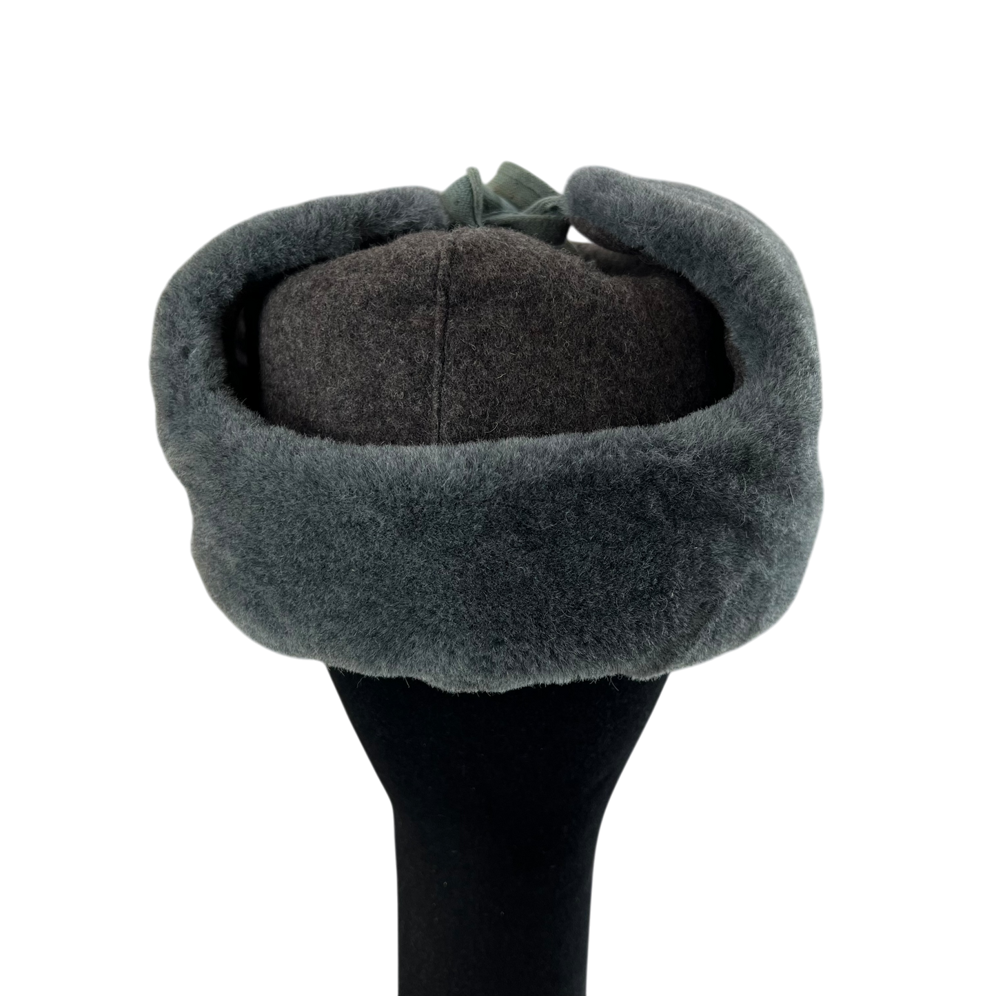 Soviet Red Army Officer's Grey Ushanka - Small