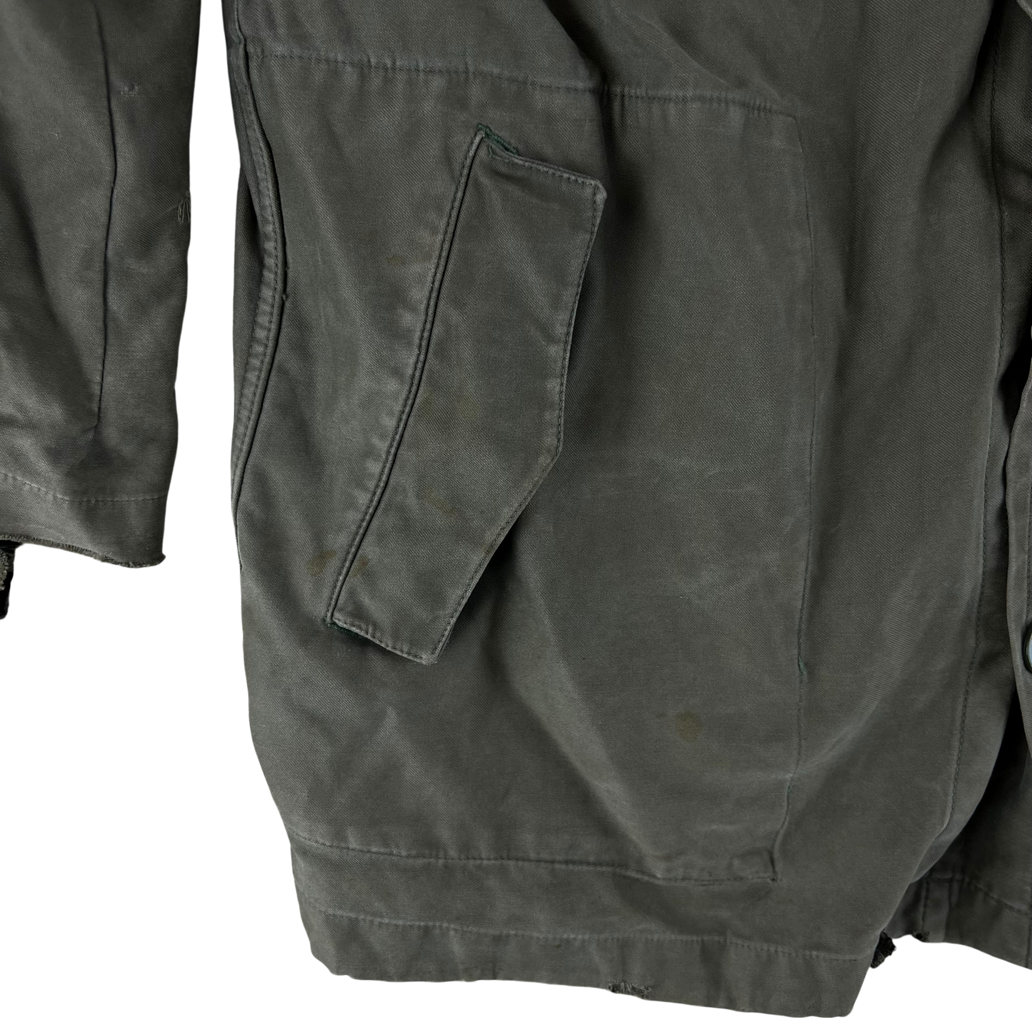 German Army Olive Drab Parka w Thermal Liner - Medium Gr 5