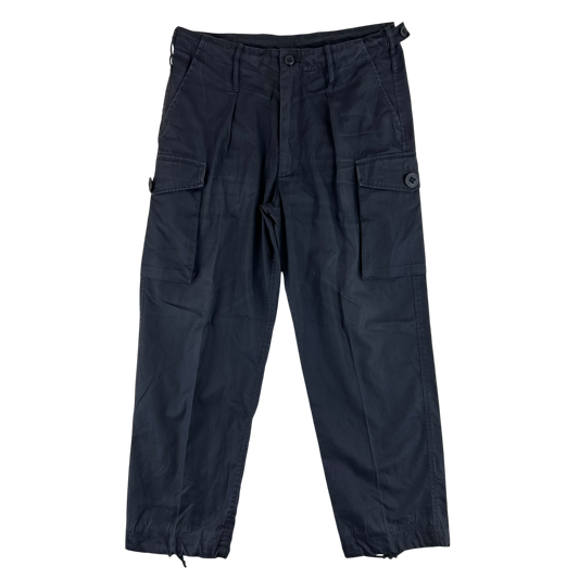 British Army SAS S95 Black Field Trousers - W35 L29.5