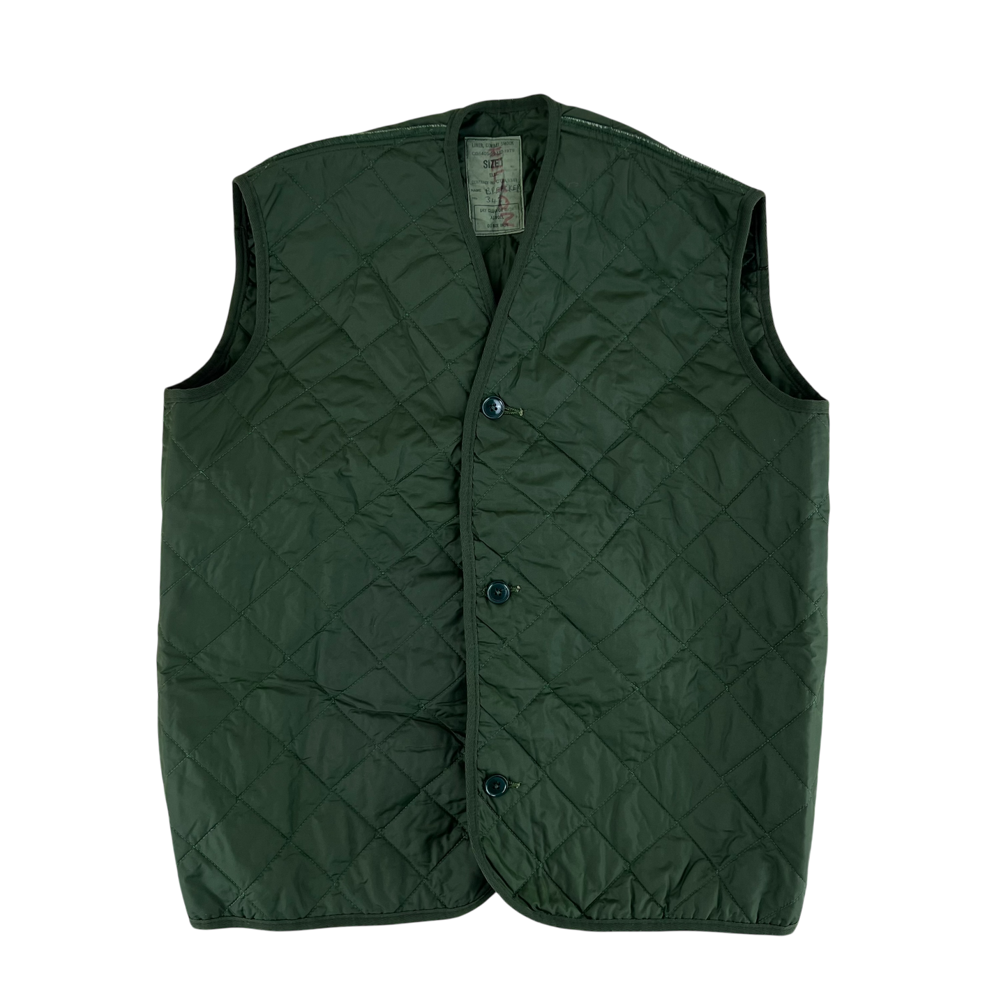 British Army Cold Weather Jacket Gilet Liner - Medium SIZE 1