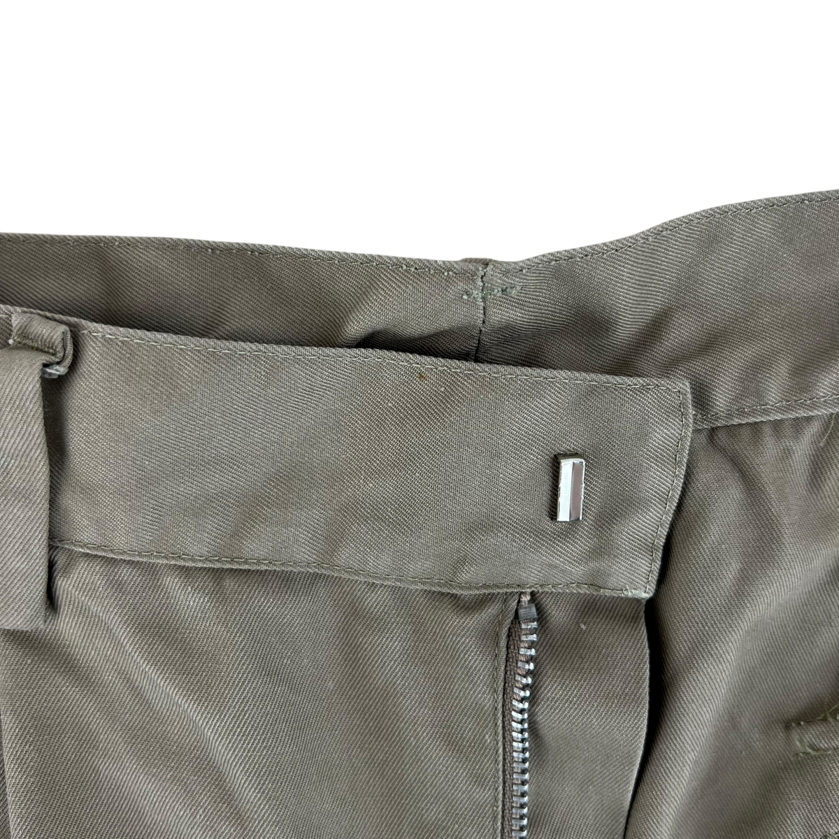 Italian Army 80s Stone Chino Shorts - W29