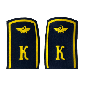 Soviet Air Force Aeroflot Pair of Cadet's Shoulder Boards