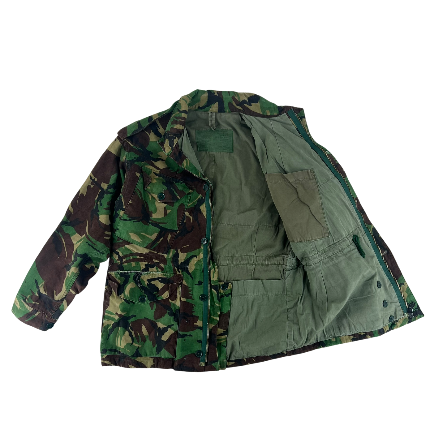 British Army 85 Pattern Woodland DPM Camo Combat Smock - Medium SIZE 2