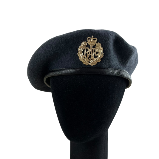 British RAF Beret w/ Badge - Medium 57cm