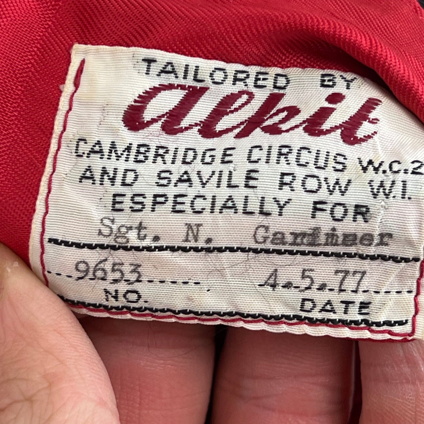 British Army 70s Mess Dress Jacket - Musician's - Small