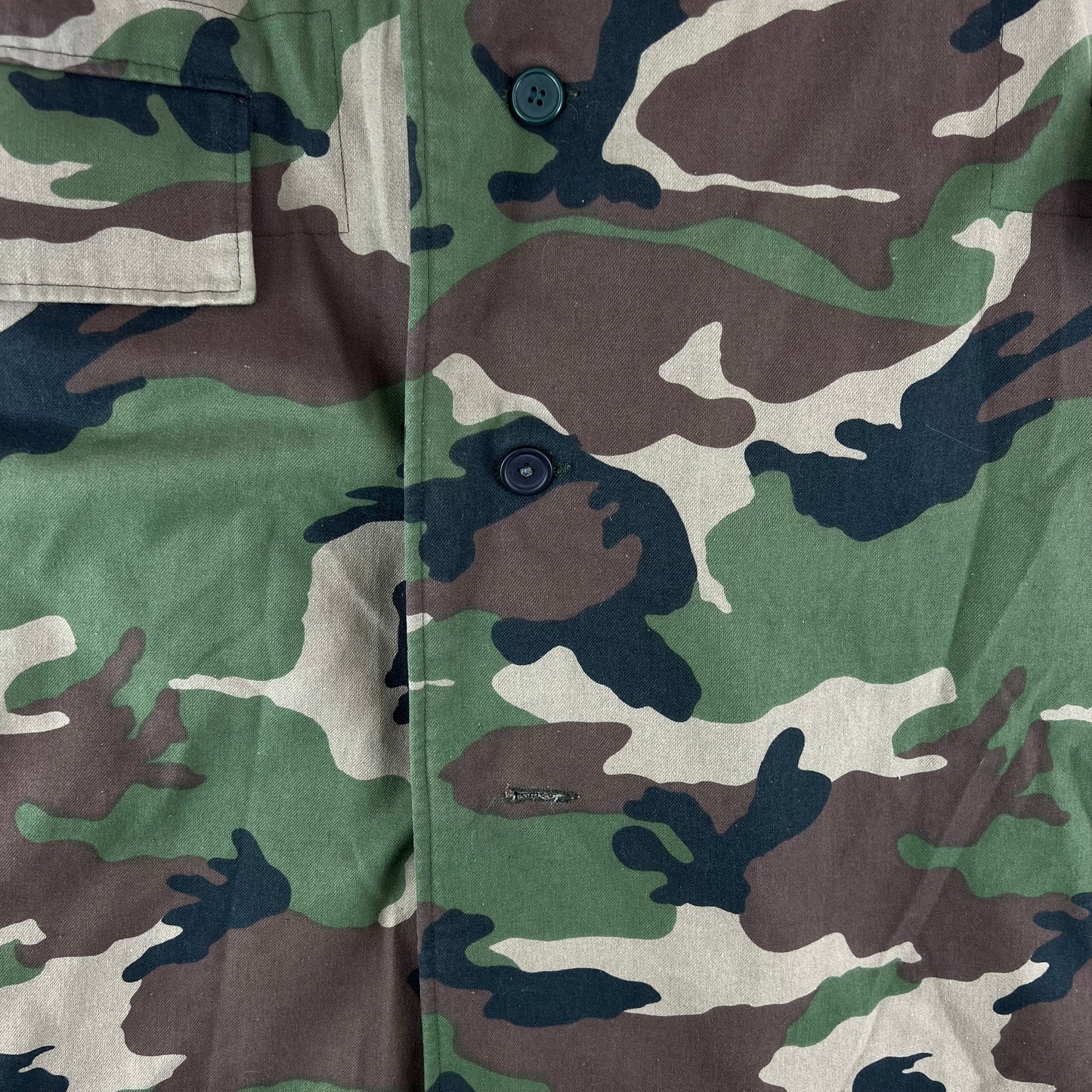 Slovak Army M97 Camouflage Dispatch Trench Coat - XXX Large