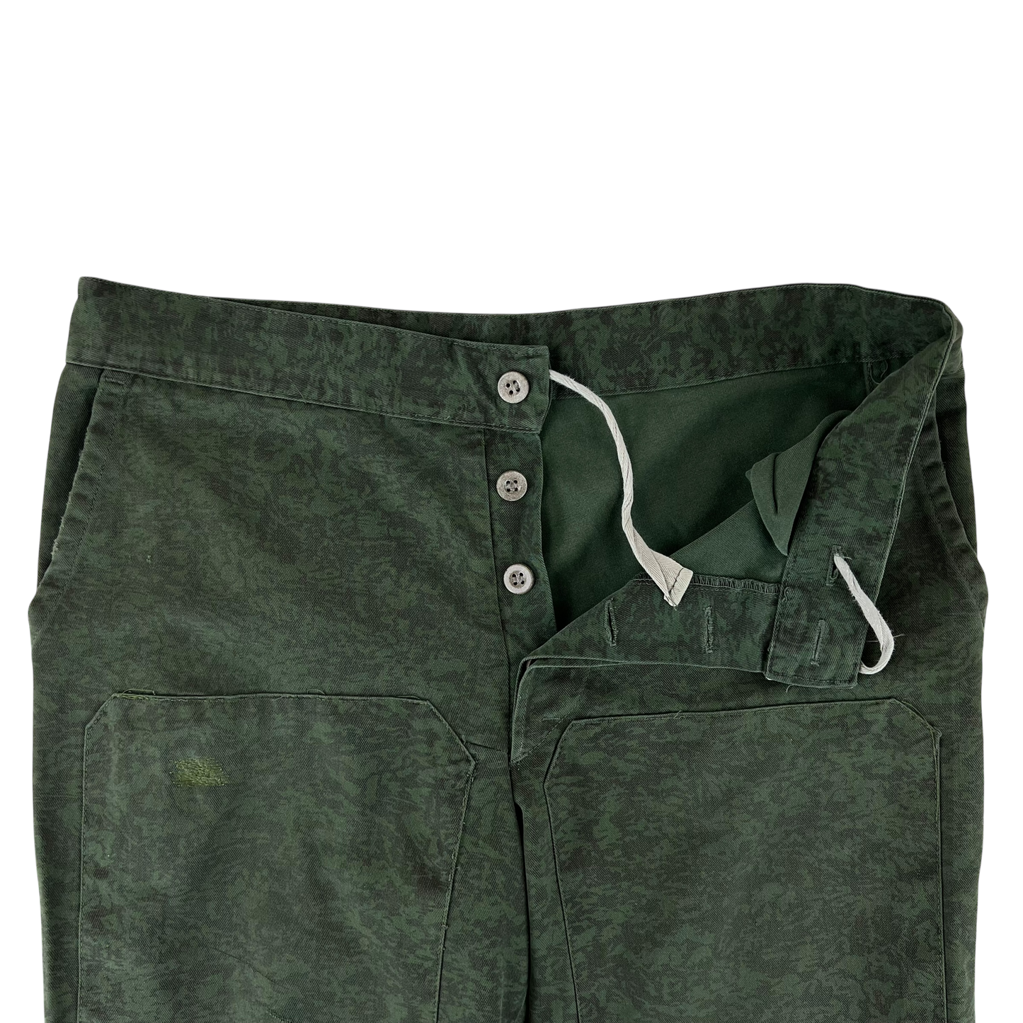 Czech Army Vz.92 Camouflage Work Trousers - W35 L28.5