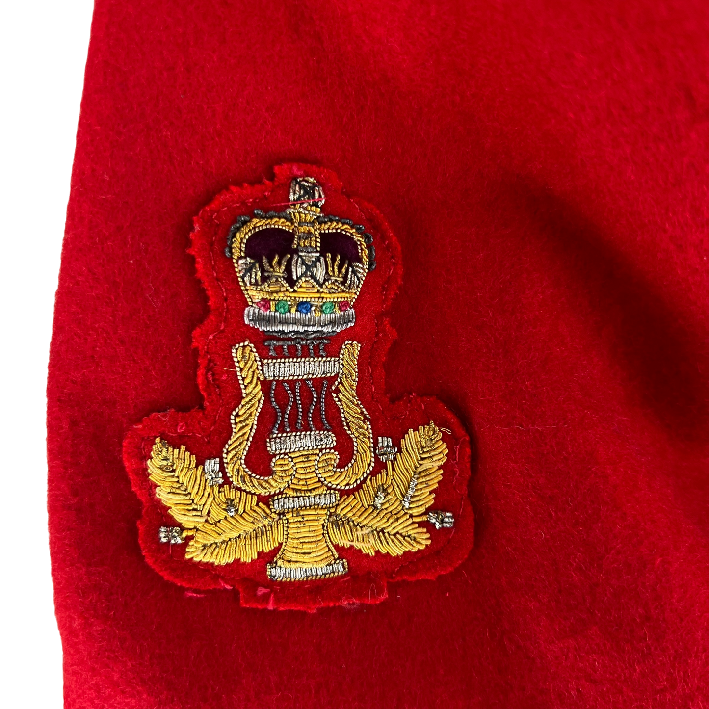 British Army Red Tunic Jacket - Queen's Division Minden Band - Small