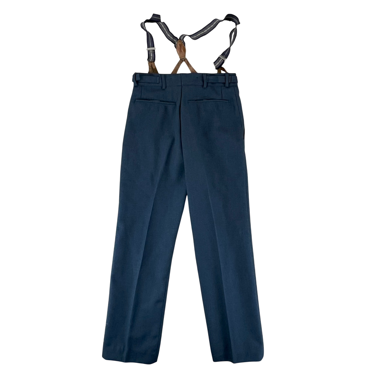 British Royal Air Force 1980's 1972 Pattern Trousers w/ Suspenders - W30 L29