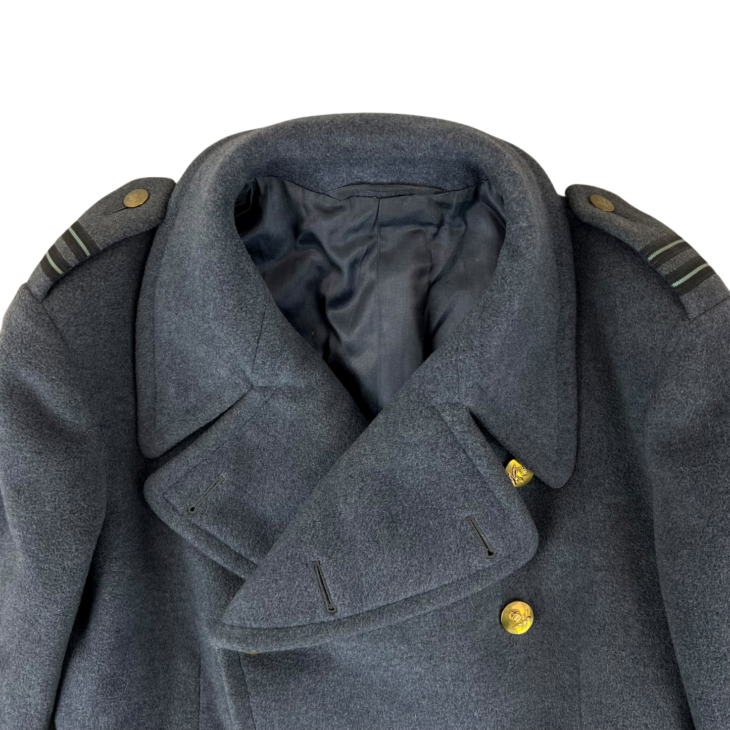 British RAF 50's "Crombie" Wool Greatcoat - Large