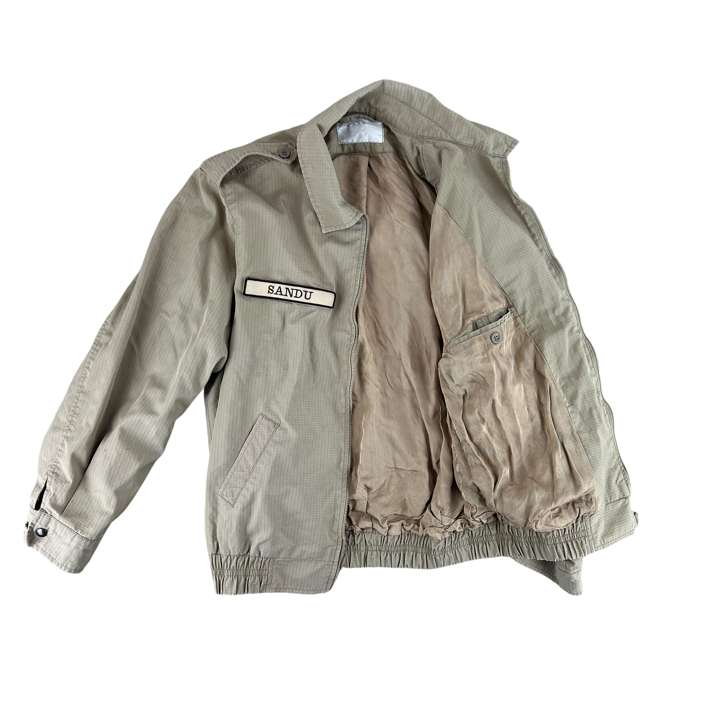 Romanian Army Tan Ripstop Blouson Jacket - Large