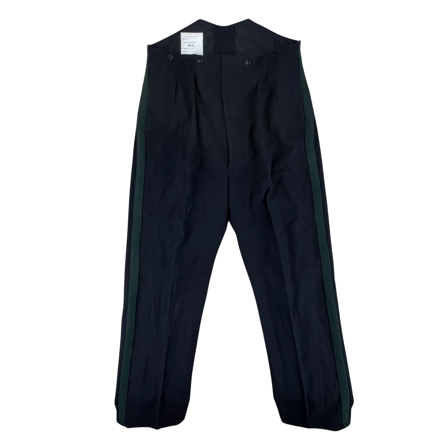 British Army No1 Blues Dress Trousers - Light Infantry / Rifles - W39 L34