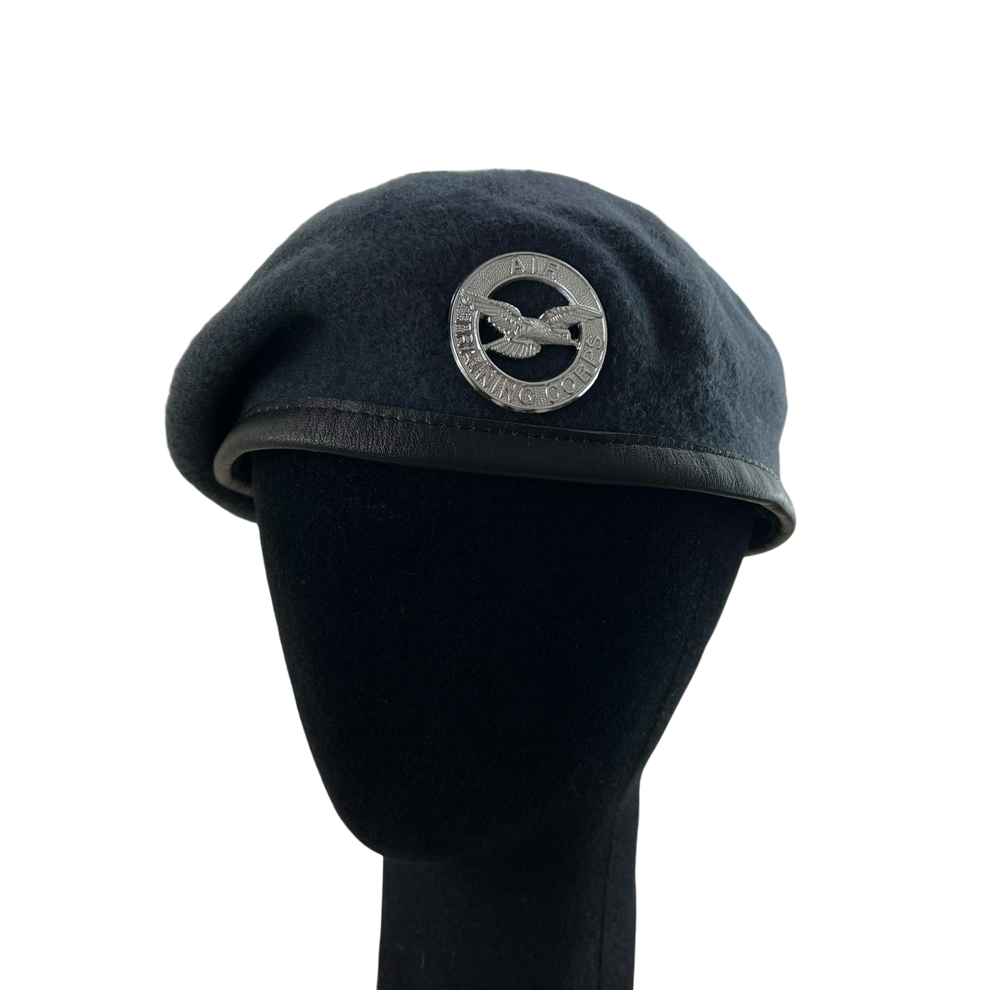 British RAF Beret w/ Badge - Air Training Corps - Medium 57cm