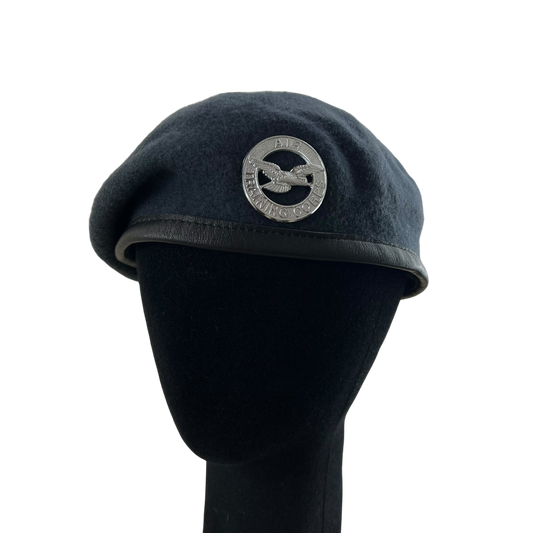 British RAF Beret w/ Badge - Air Training Corps - Medium 57cm