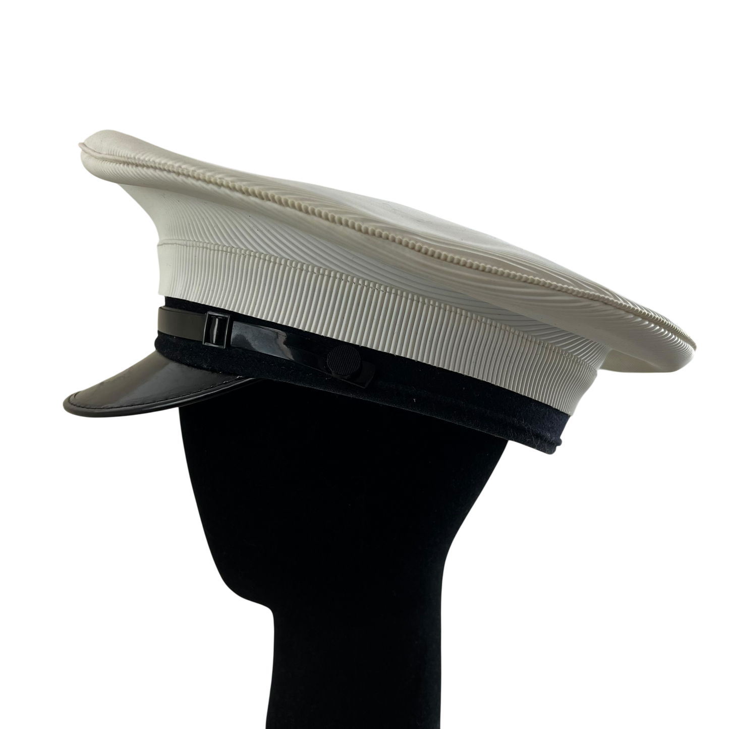 British Royal Navy Officer's Peaked Dress Cap - Medium 57cm