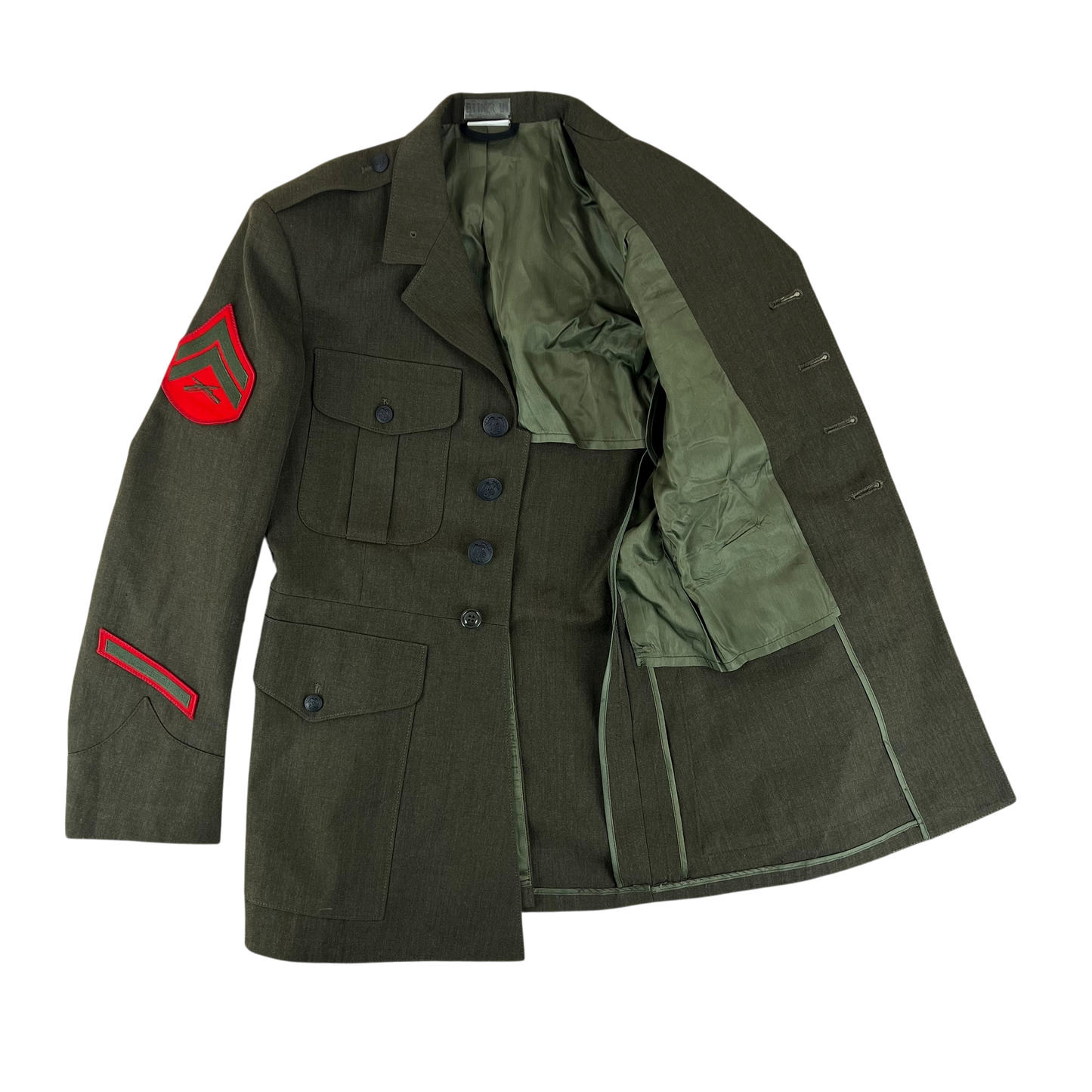 US Army Marines Service Dress Jacket - Medium 39R