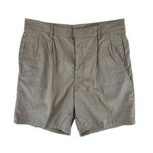 Italian Army Vintage Stone Chino Shorts - W31