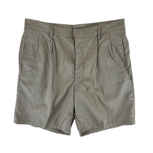 Italian Army Vintage Stone Chino Shorts - W31