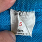 West German Army 70s Blue Training T Shirt - Small