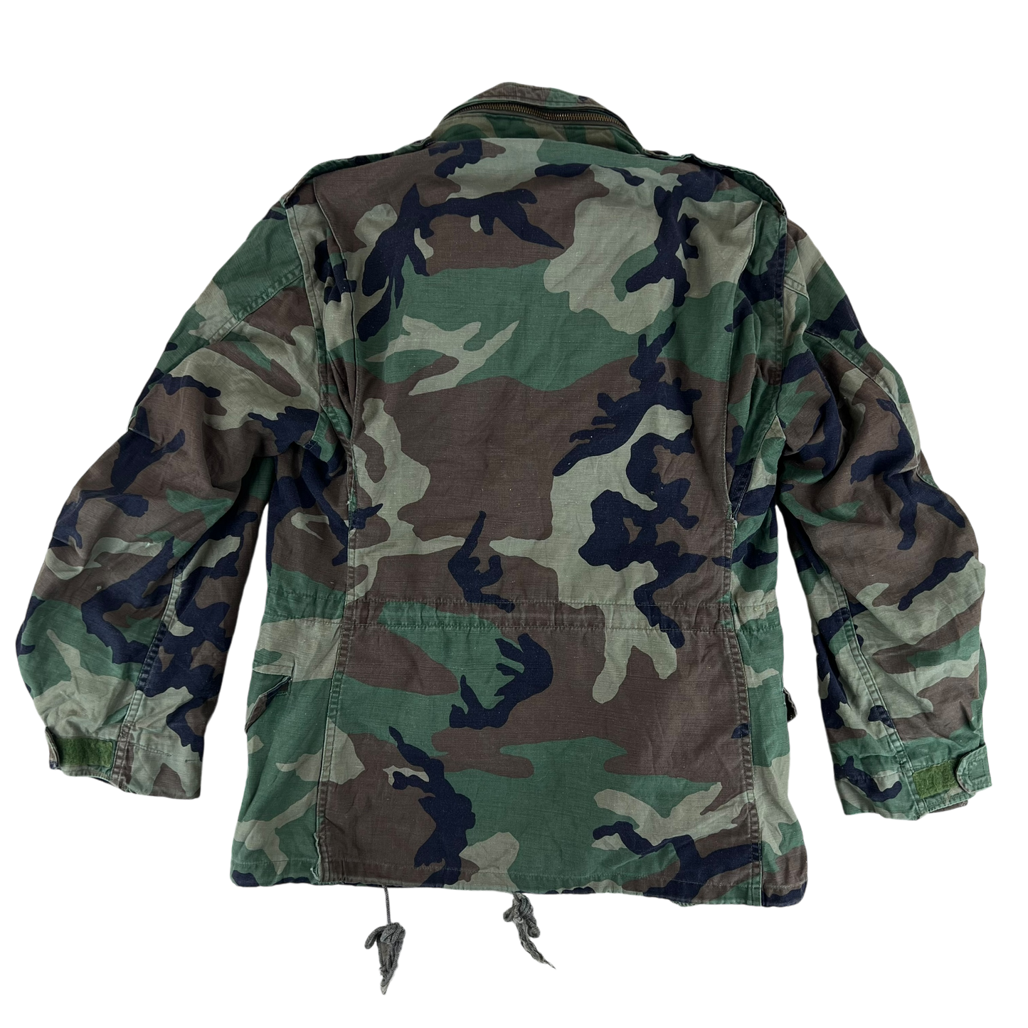 US Army M81 Woodland Camo M65 Cold Weather Field Coat - Medium / Small