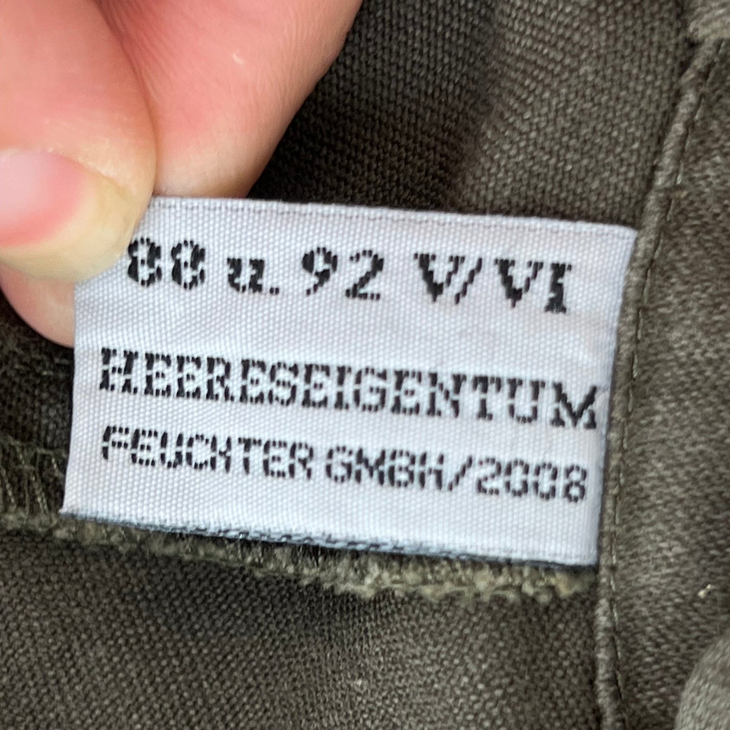 Austrian Army Olive Drab Anzug 03 Alpine Jacket - Medium 88-92 V/VI