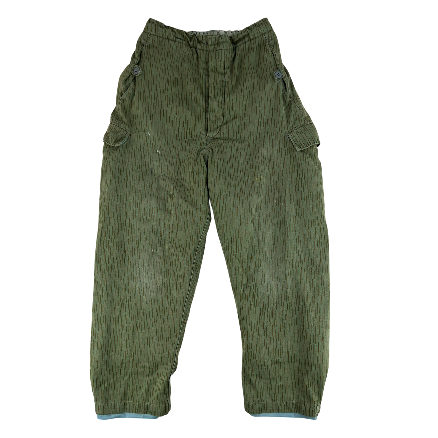East German Army Strichmuster Camouflage Thermal Trousers - W34 L27
