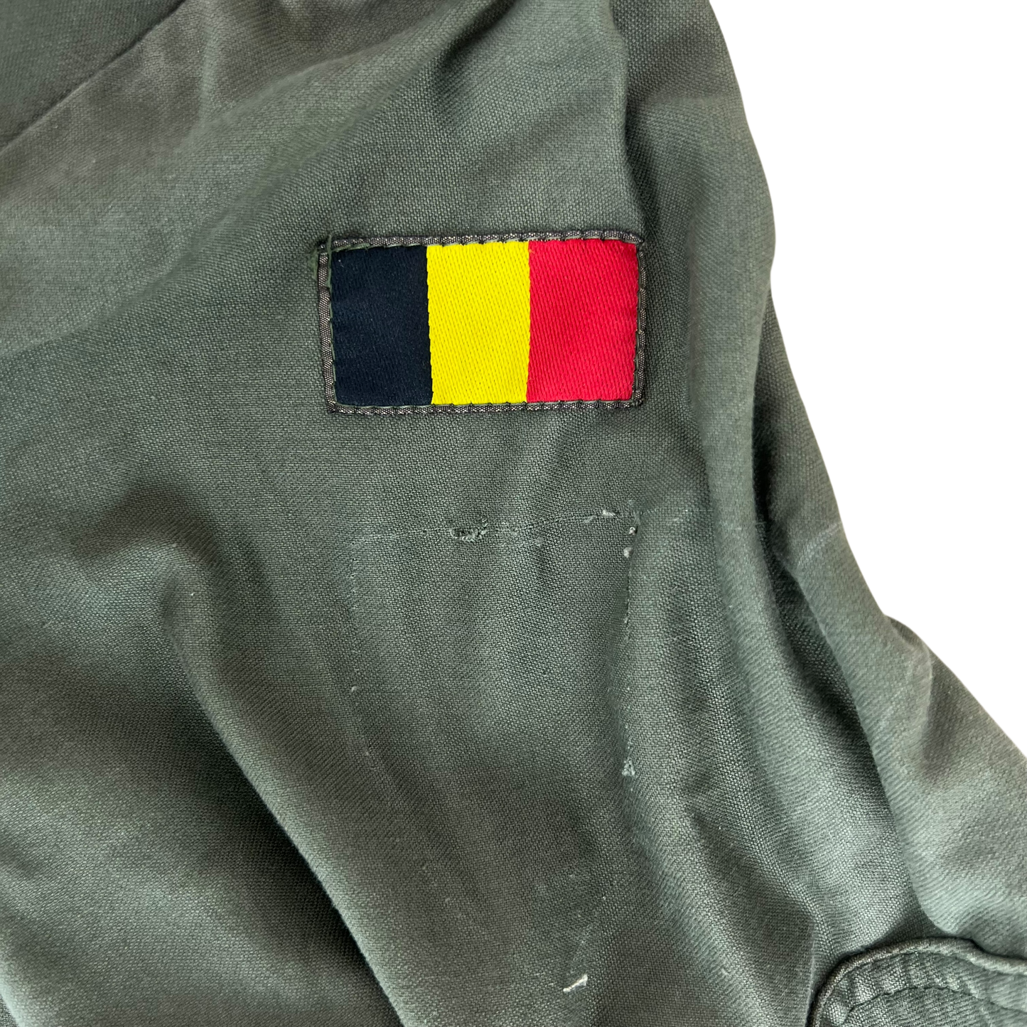 Belgian Army M64 Olive Green Field Jacket - Large